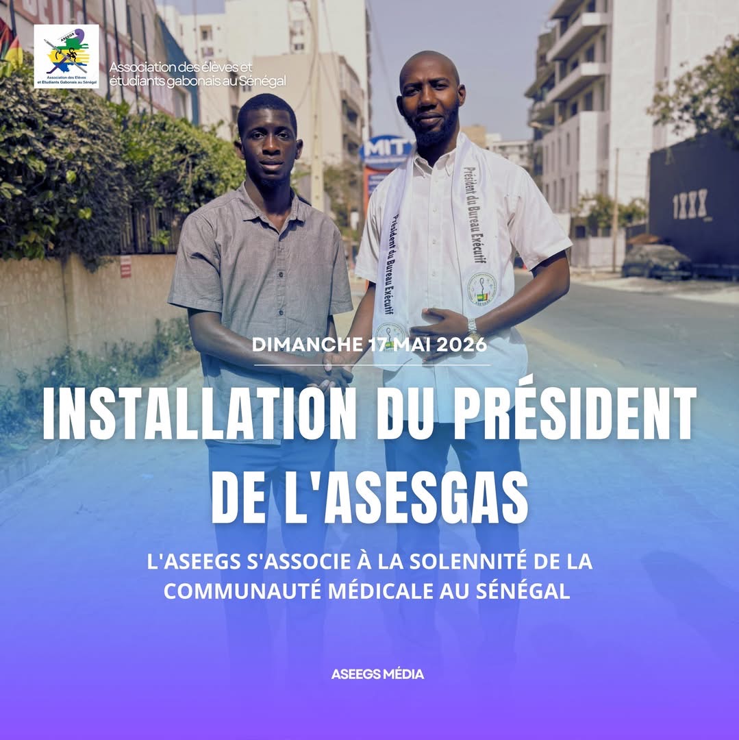 Participation de l’ASEEGS à l’installation du nouveau Président de l’ASESGAS